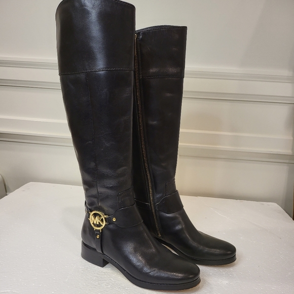 Michael Kors Shoes - Michael Kors leather riding boots